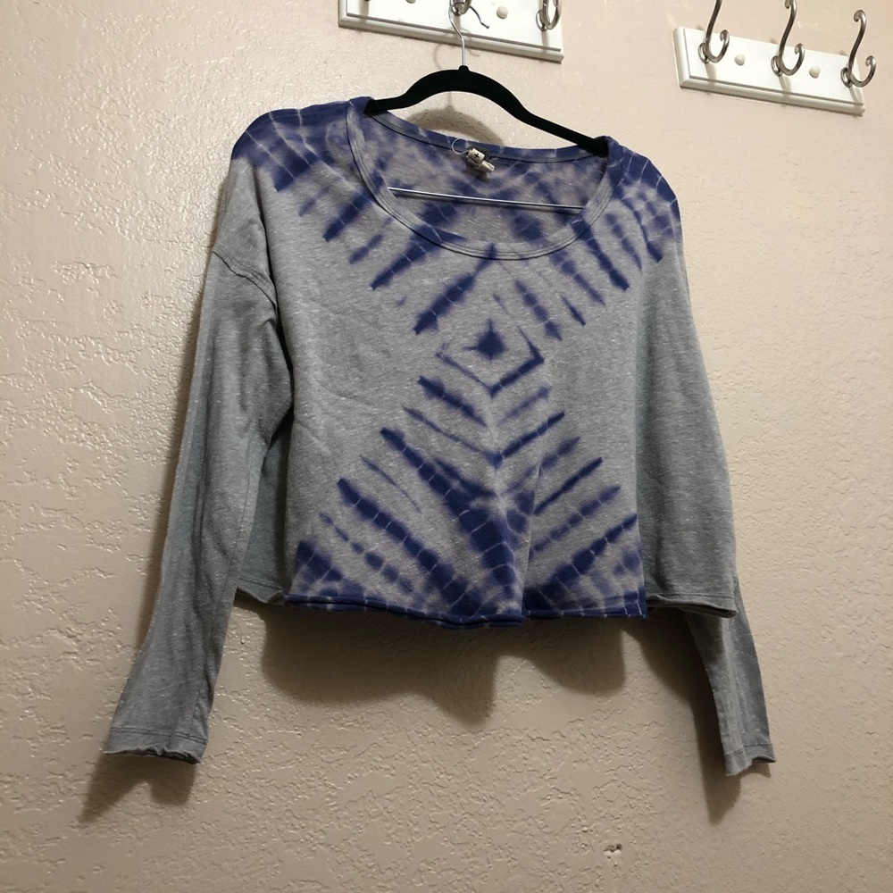 Cute tie dye crop top